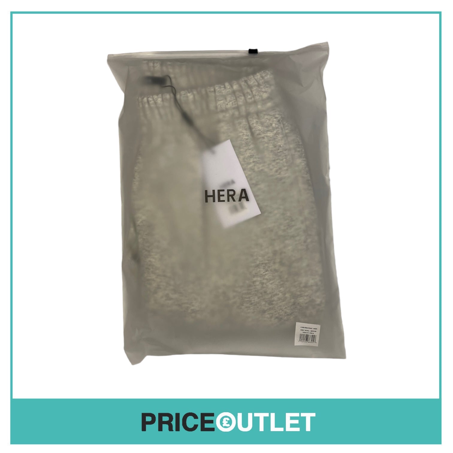 HERA - Core Sweatpants Basic - Grey Marl - Size L - BRAND NEW SEALED
