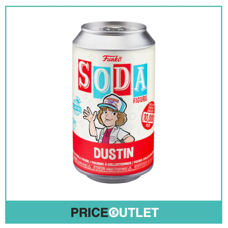 Dustin Funko Soda Vinyl Figure! (Box of 6) - Stranger Things - International LE10000 Pcs