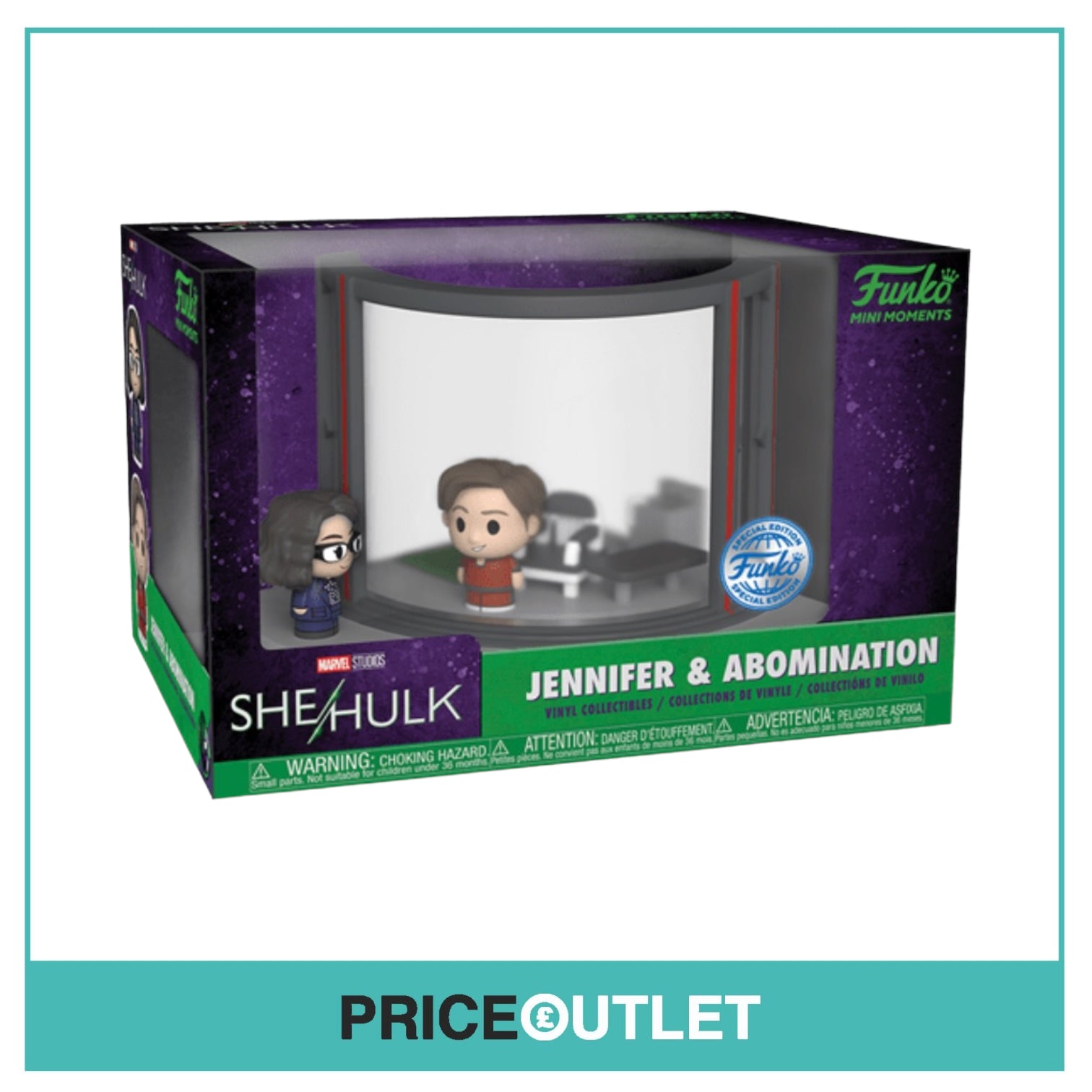 Funko - Jennifer & Abomination Mini Moment Funko - She Hulk - Special Edition