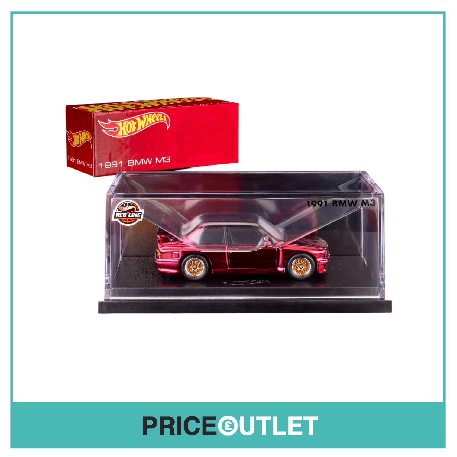 Hot Wheels Collectors - RLC Exclusive 1991 BMW M3 - BRAND NEW SEALED