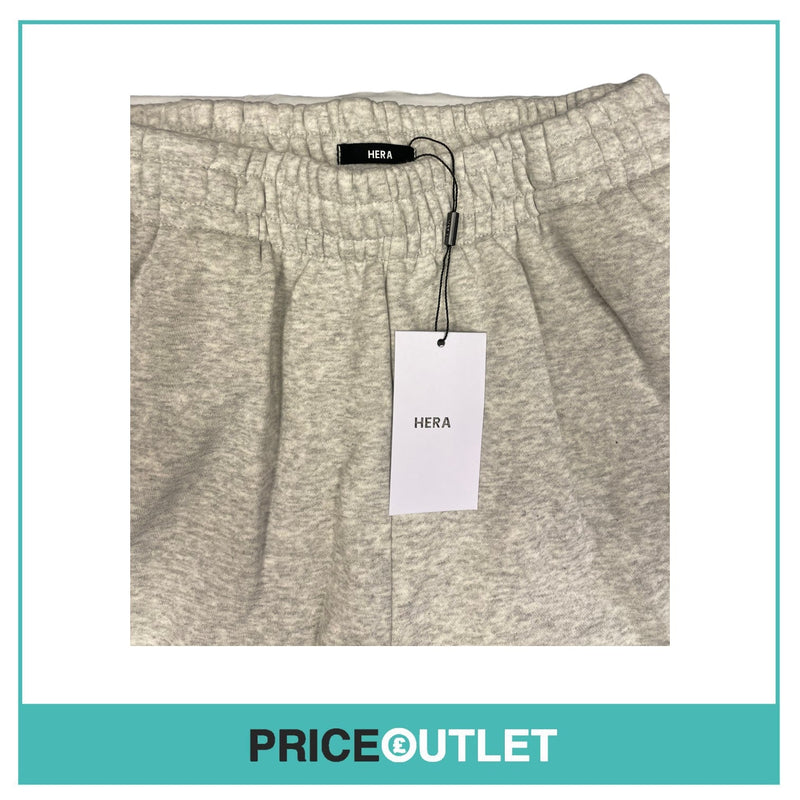 HERA - Core Sweatpants Basic - Grey Marl - Size S - BRAND NEW SEALED
