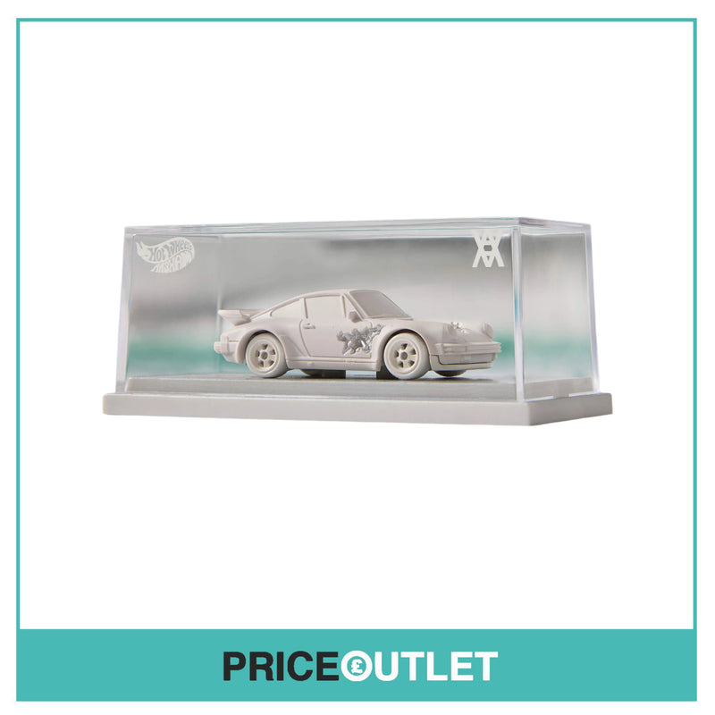 Hot Wheels x Daniel Arsham Eroded Porsche 930 and Rally Case
