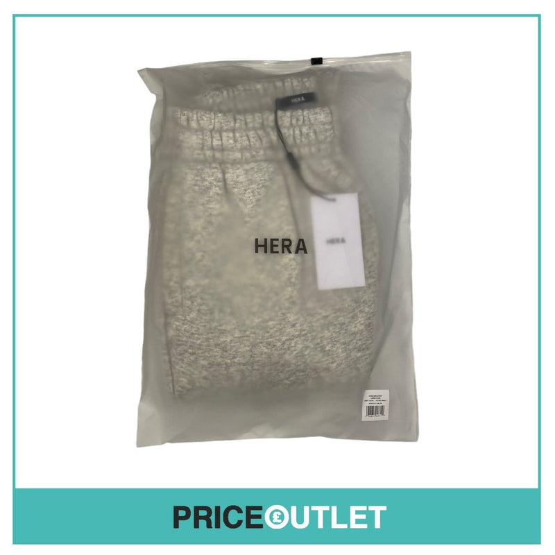HERA - Large Logo Sweatpants - Grey Marl - Size XL - BRAND NEW SEALED