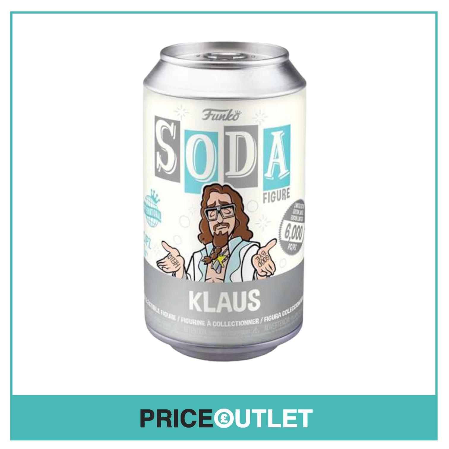 Klaus Funko Soda Vinyl Figure! - The Umbrella Academy - International LE6000 Pcs