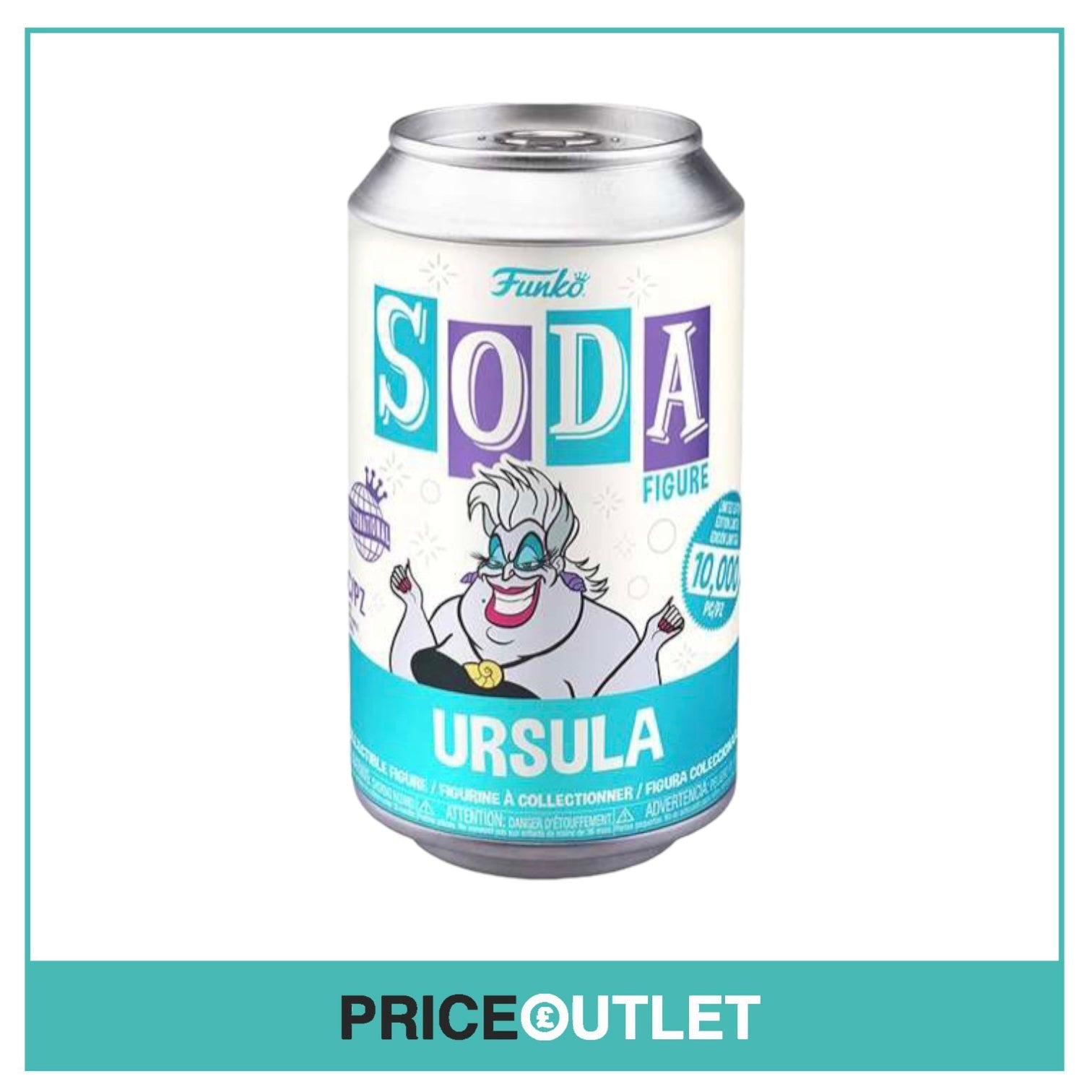 Ursula Funko Soda Vinyl Figure! (Box of 6) - The Little Mermaid - International LE10000 Pcs
