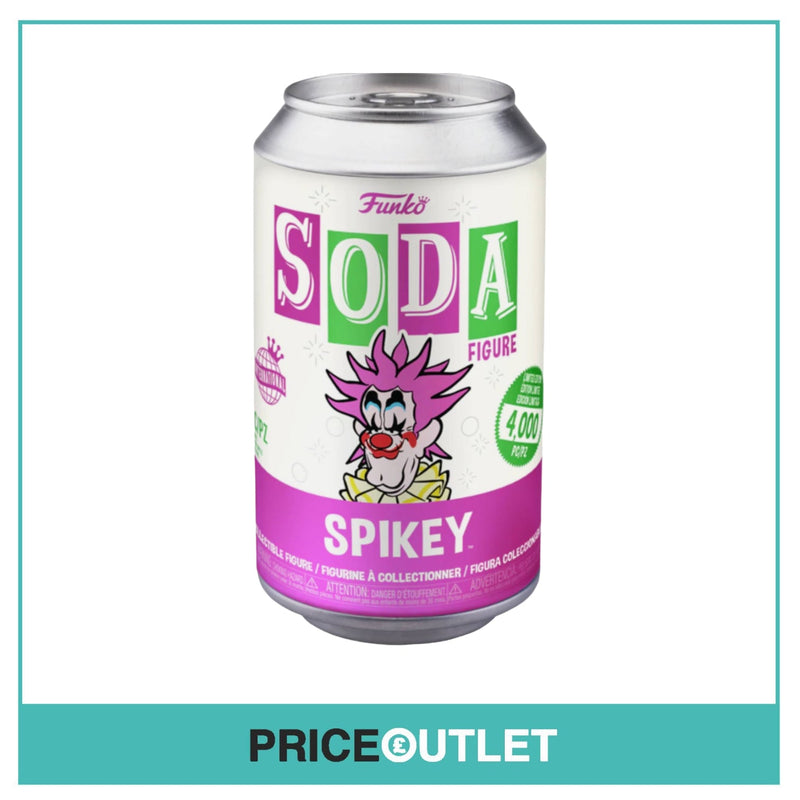 Spikey Funko Soda Vinyl Figure! (Box of 6) - Killer Klowns from Outer Space - International LE4000 Pcs - Guaranteed Chase