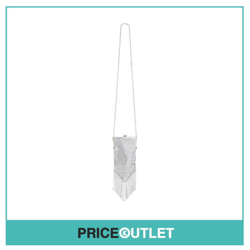 Rabanne X H&M - Small Fringed Metal Mesh Bag (Silver) - BRAND NEW