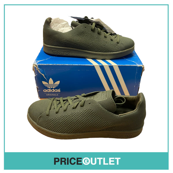 Adidas Stan Smith Primeknit Sneakers - Green - UK 6.5