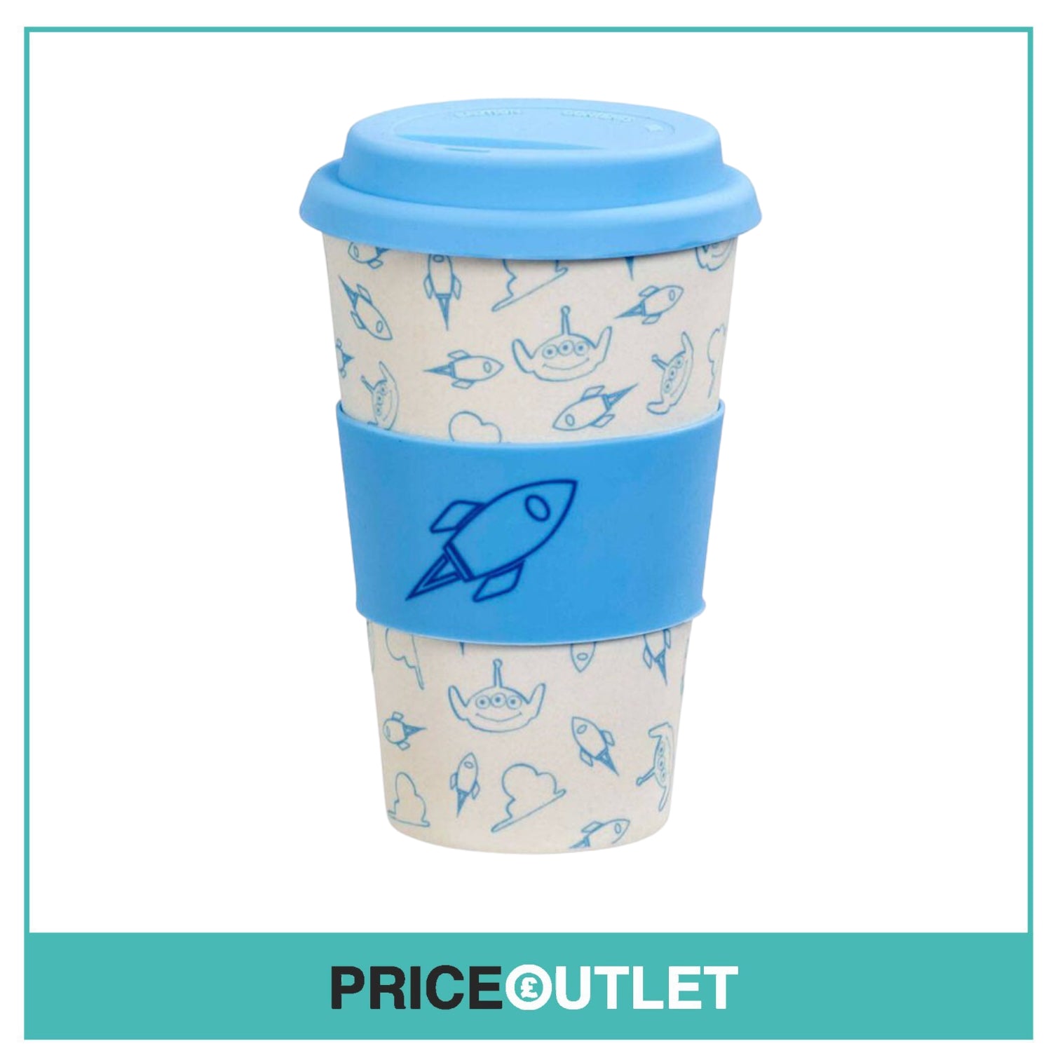 Funko - Colour Block Bamboo Lidded Mug - To Infinity & Beyond