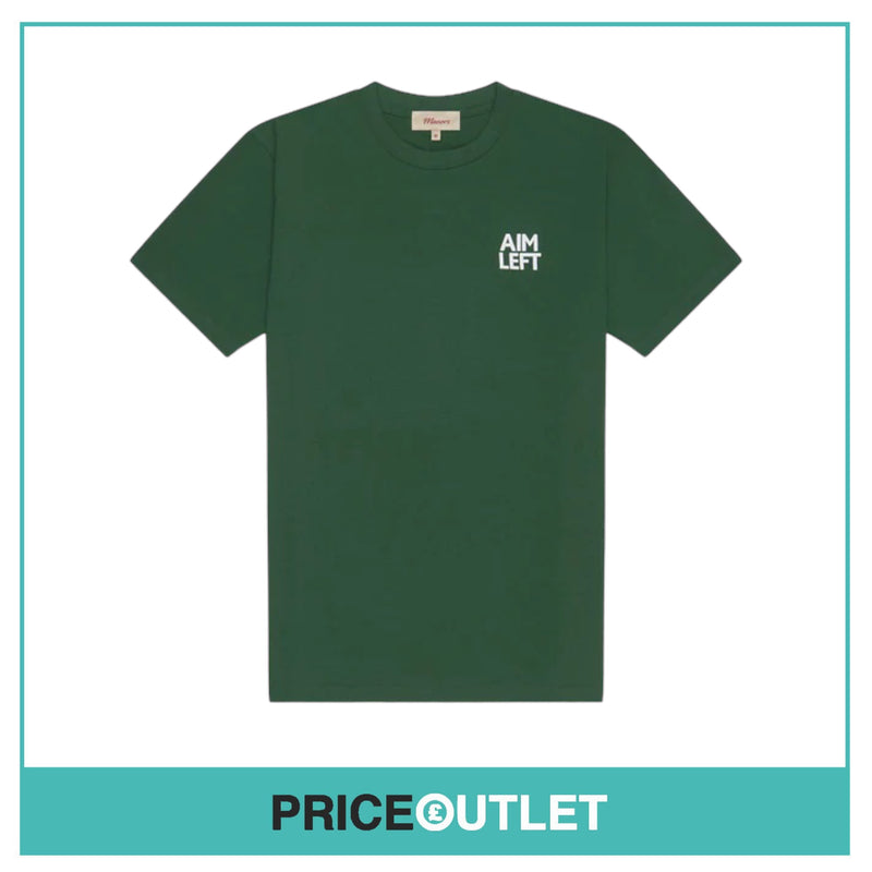 Manors Golf Big Slice T-Shirt - Green - Size S - BRAND NEW WITH TAGS