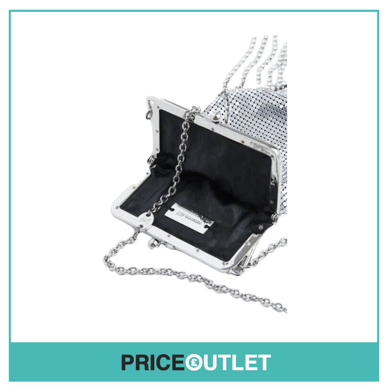 Rabanne X H&M - Small Fringed Metal Mesh Bag (Silver) - BRAND NEW