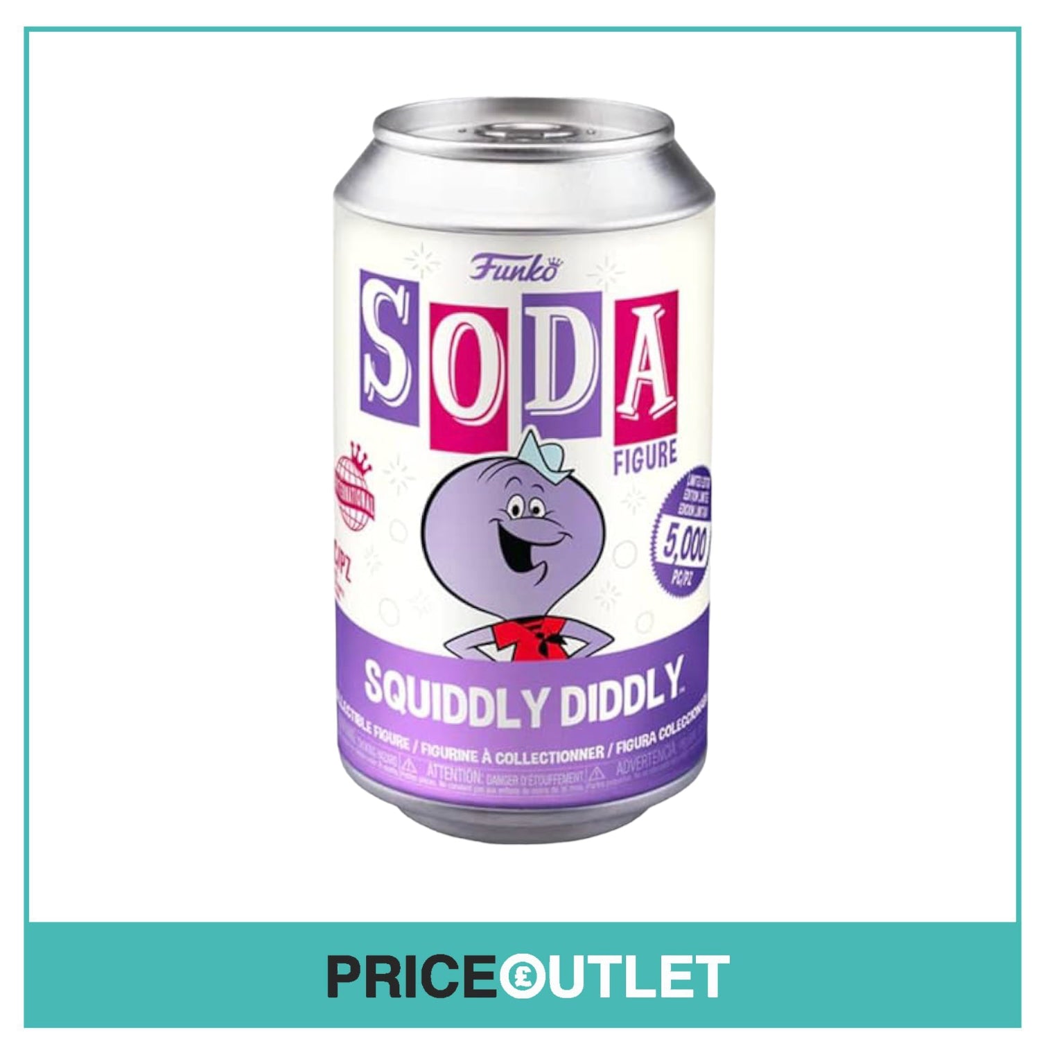 Squiddly Diddly Funko Soda Vinyl Figure! (Box of 6) - Hannah Barbera - International LE5000 Pcs