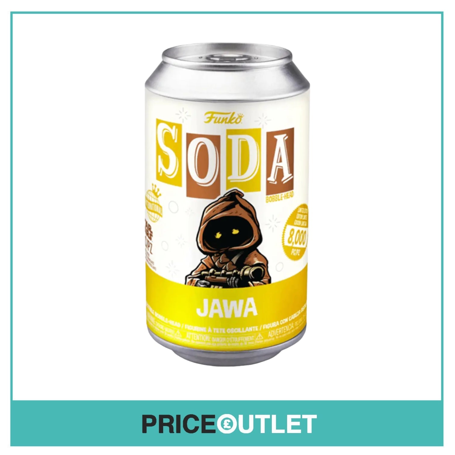 Jawa Funko Soda Vinyl Figure! (Box of 6) - Star Wars - International LE8000 Pcs - Guaranteed Chase