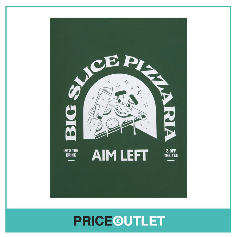 Manors Golf Big Slice T-Shirt - Green - Size S - BRAND NEW WITH TAGS