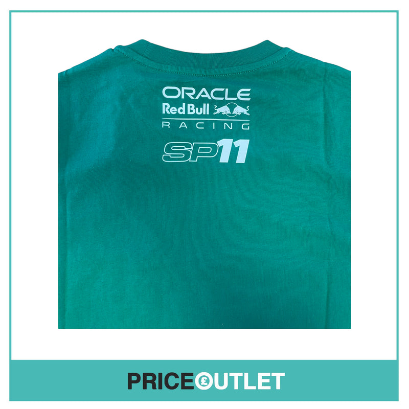 ORACLE RED BULL RACING UNISEX DRIVER SERGIO "CHECO" PEREZ T-SHIRT - GREEN