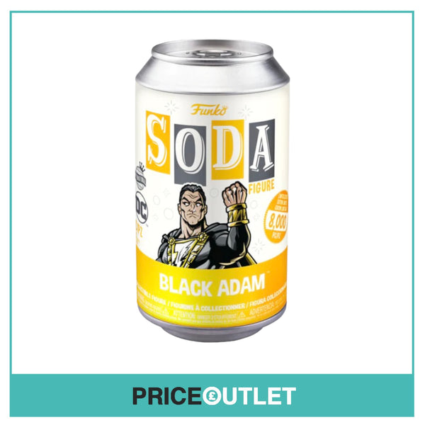 Black Adam Funko Soda Vinyl Figure! - Black Adam - International LE8000 Pcs - Chance of Chase