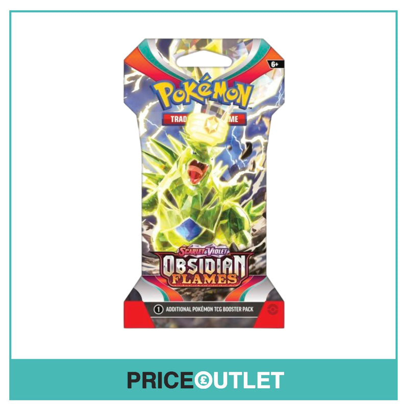 Pokémon TCG: Scarlet & Violet-Obsidian Flames Sleeved Booster Pack (10 Cards)