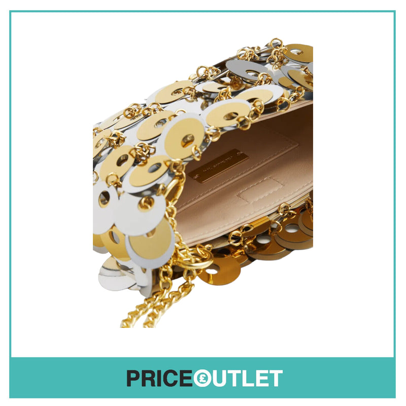 Rabanne X H&M - Disc Embellished Shoulder Bag (Gold) - BRAND NEW