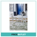 Set of 3 Silver LED Reindeer Christmas Lights