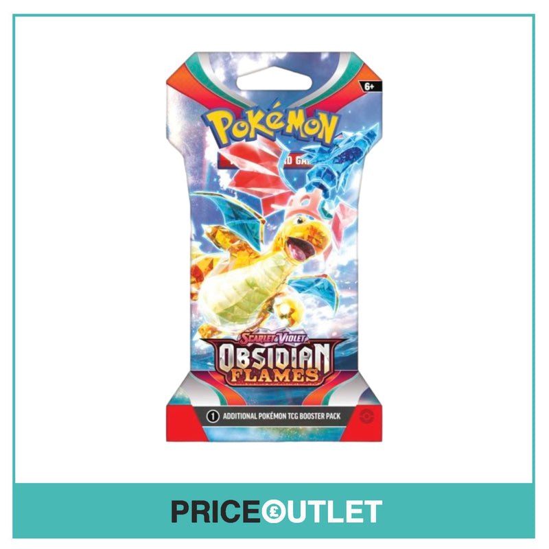 Pokémon TCG: Scarlet & Violet-Obsidian Flames Sleeved Booster Pack (10 Cards)