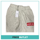HERA - Box Logo Sweatpants - Grey Marl - Size S - BRAND NEW SEALED