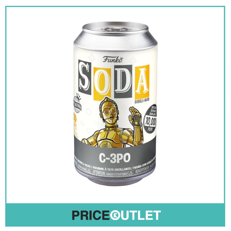 C-3P0 Funko Soda Vinyl Figure! (Box of 6) - Star Wars - International LE10000 Pcs - Guaranteed Chase