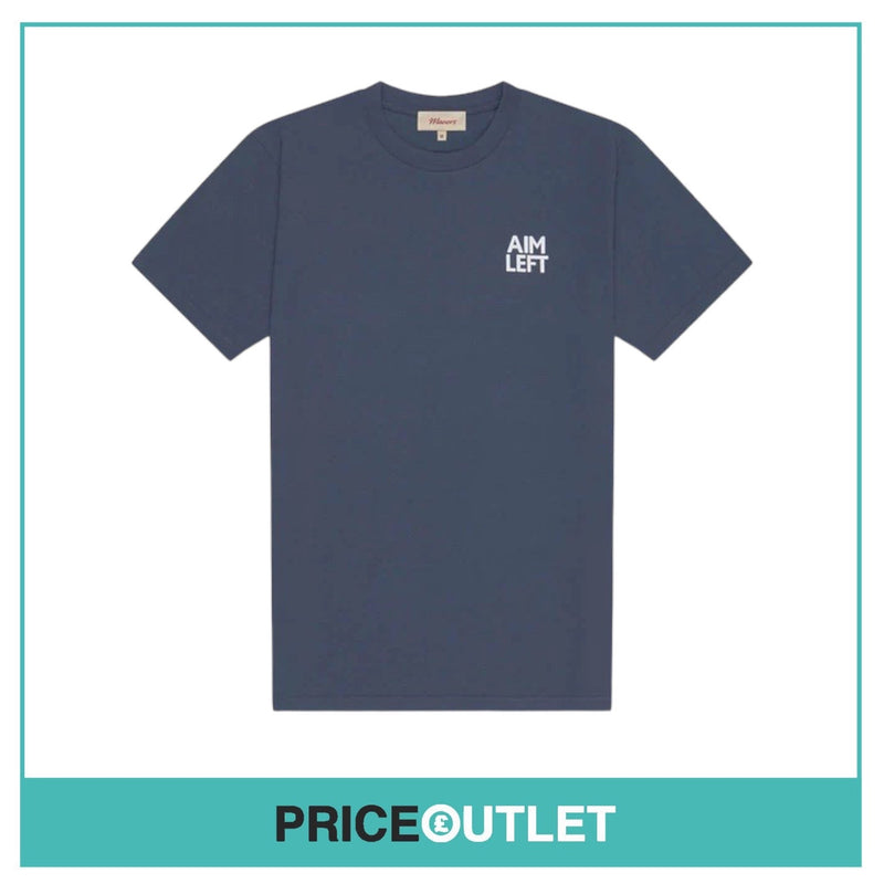 Manors Golf Big Slice T-Shirt Blue - BRAND NEW WITH TAGS