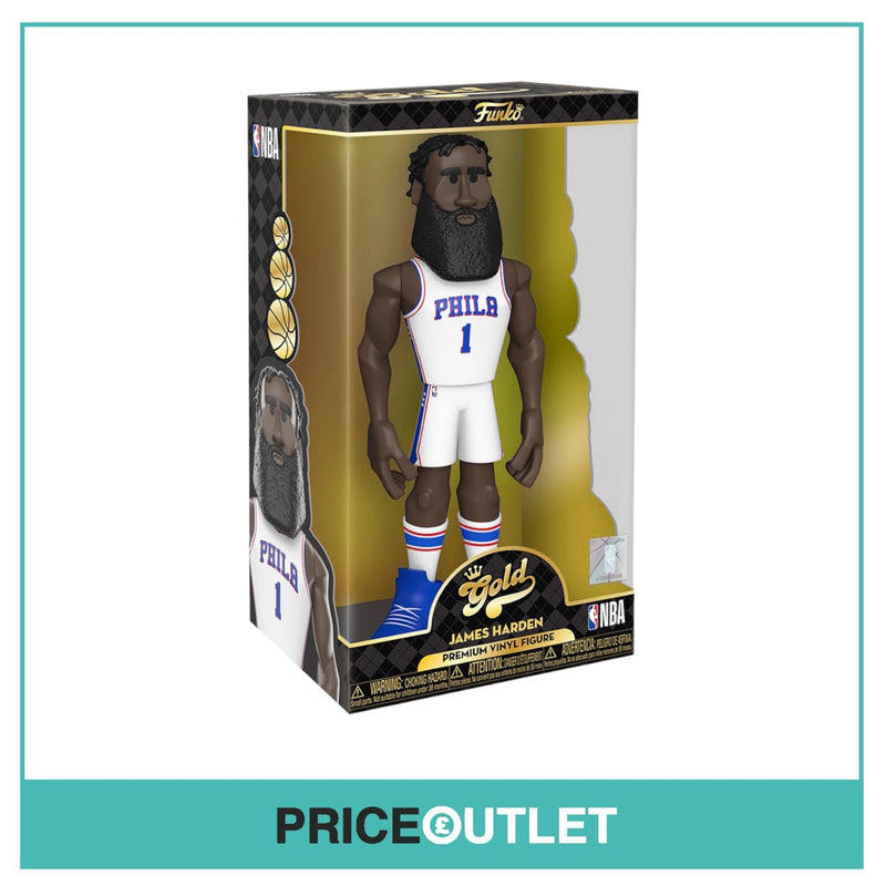 Funko Gold - James Harden CHASE - 12" Premium Vinyl Figure - Brand New Sealed