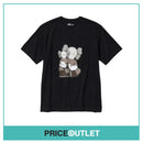 Kaws x Uniqlo UT Graphic Black T Shirt - Size L