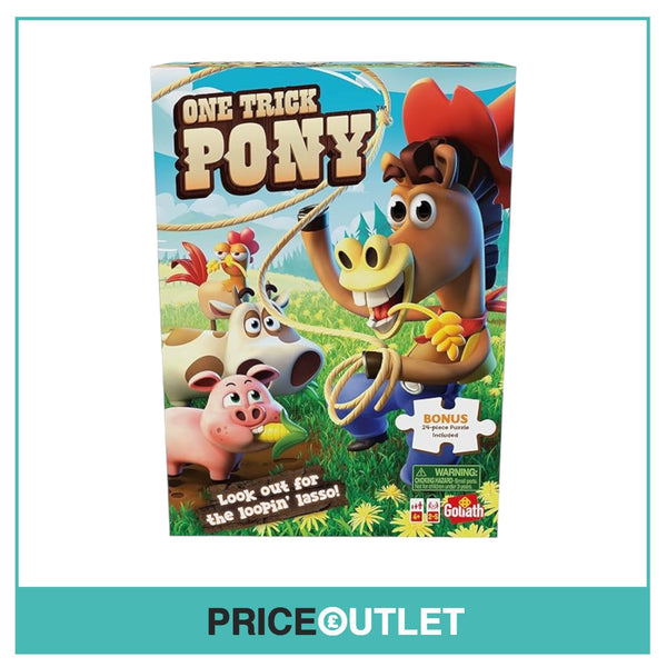 One Trick Pony with Bonus 24-Piece Jigsaw Puzzle