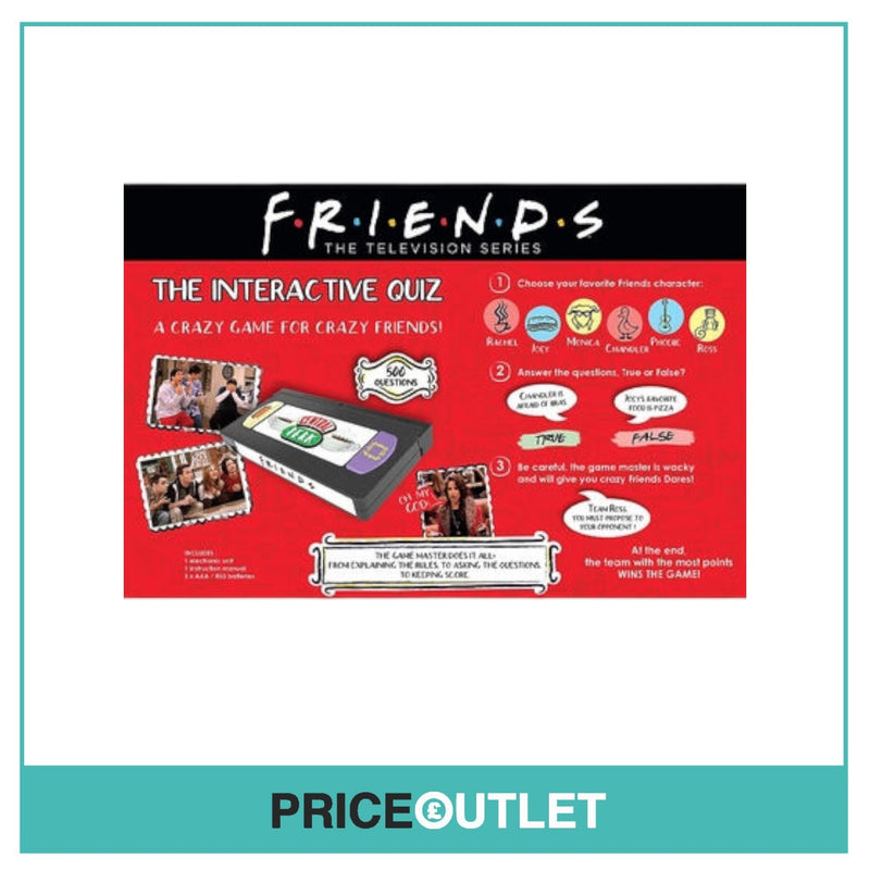 Friends The Interactive Quiz Board Game