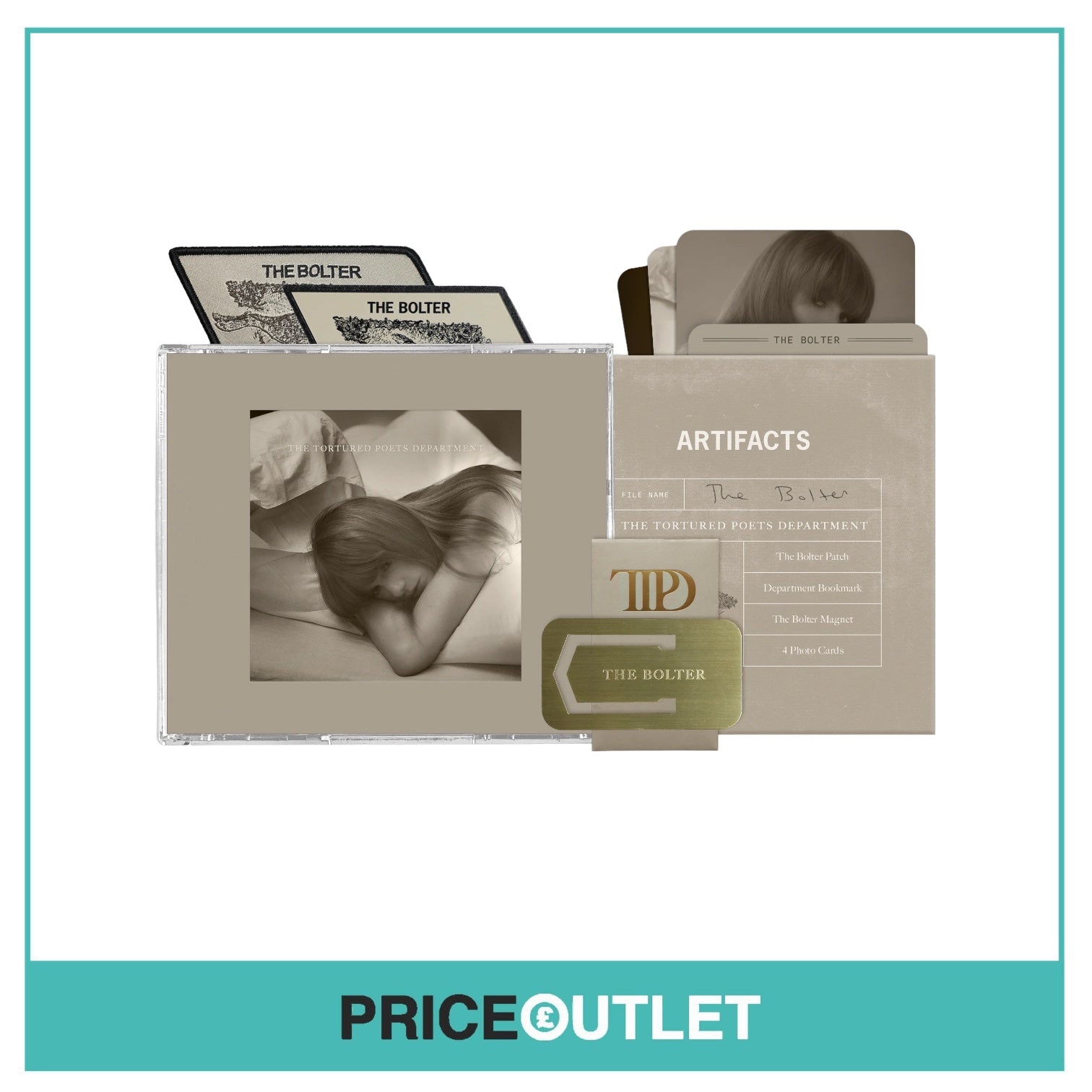 The Tortured Poets Department Collector's Edition Deluxe CD + Bonus Track "The Bolter" - BRAND NEW