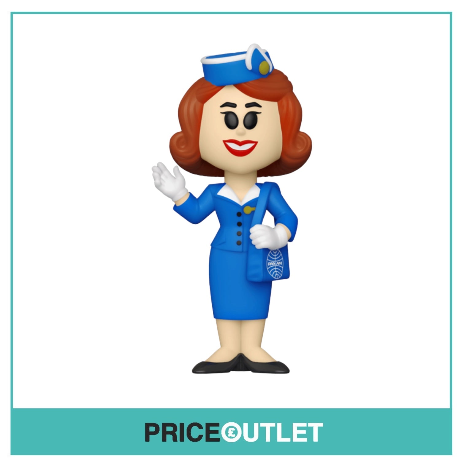 Pan Am Stewardess Funko Soda Vinyl Figure!  -  International LE6000 Pcs - Box Of 6 Guaranteed chase