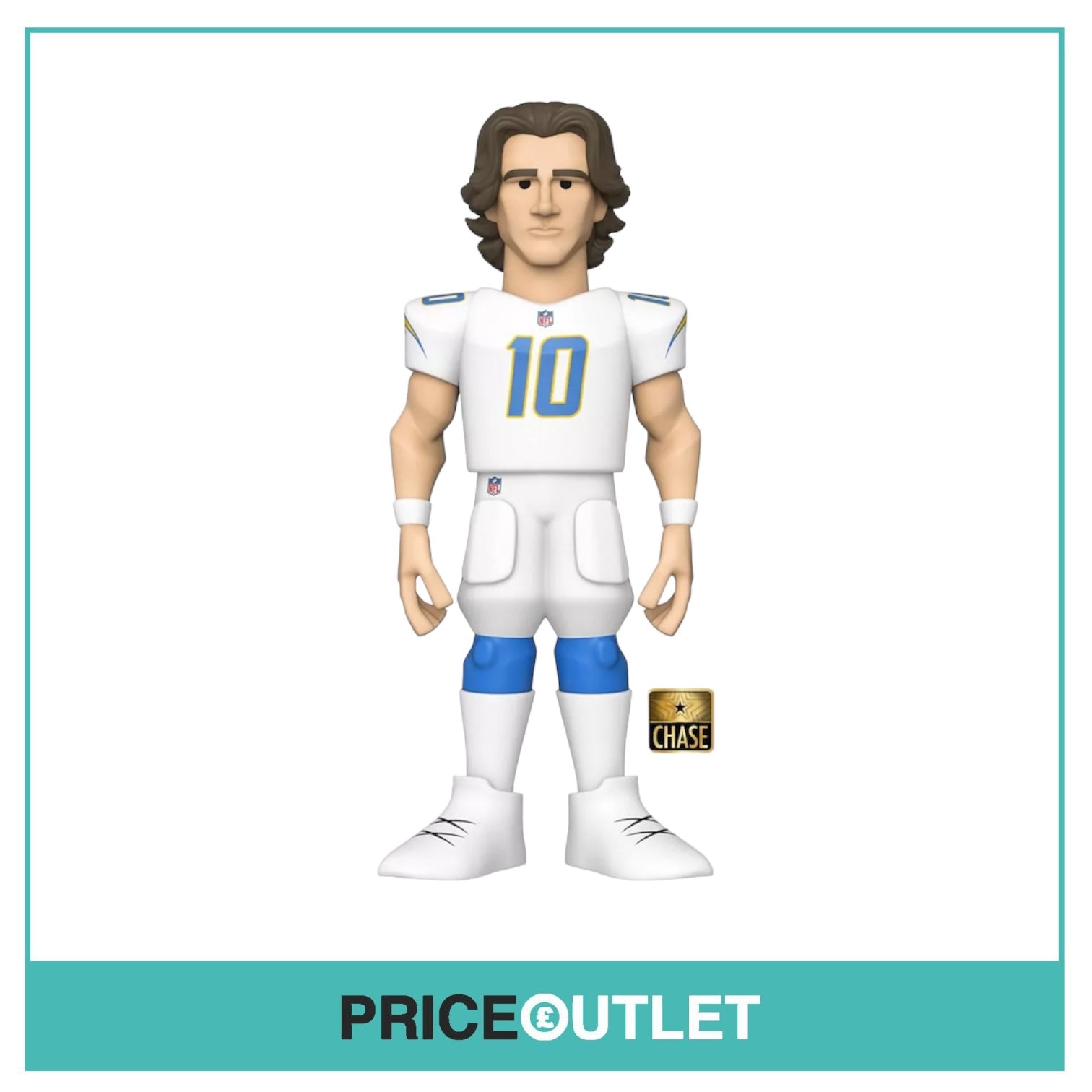 Funko Gold - Justin Herbert CHASE - 12" Premium Vinyl Figure - Brand New Sealed