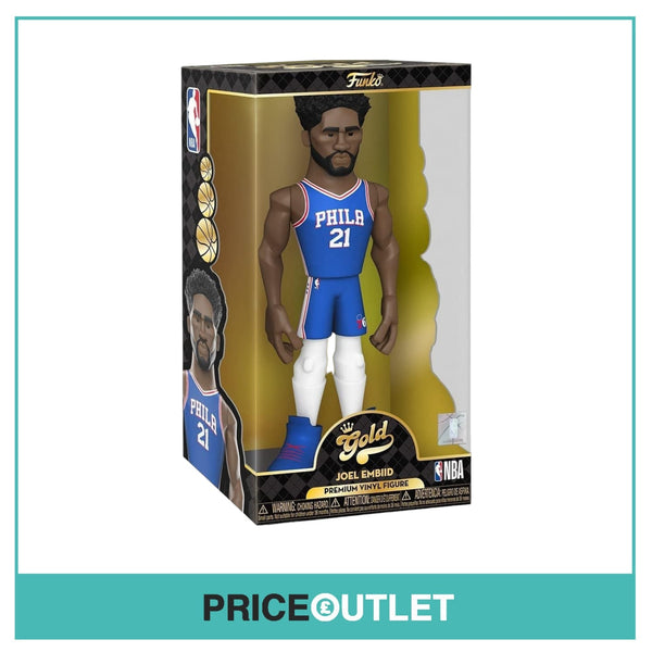 Funko Gold - Joel Embiid - 12" Premium Vinyl Figure - Brand New Sealed