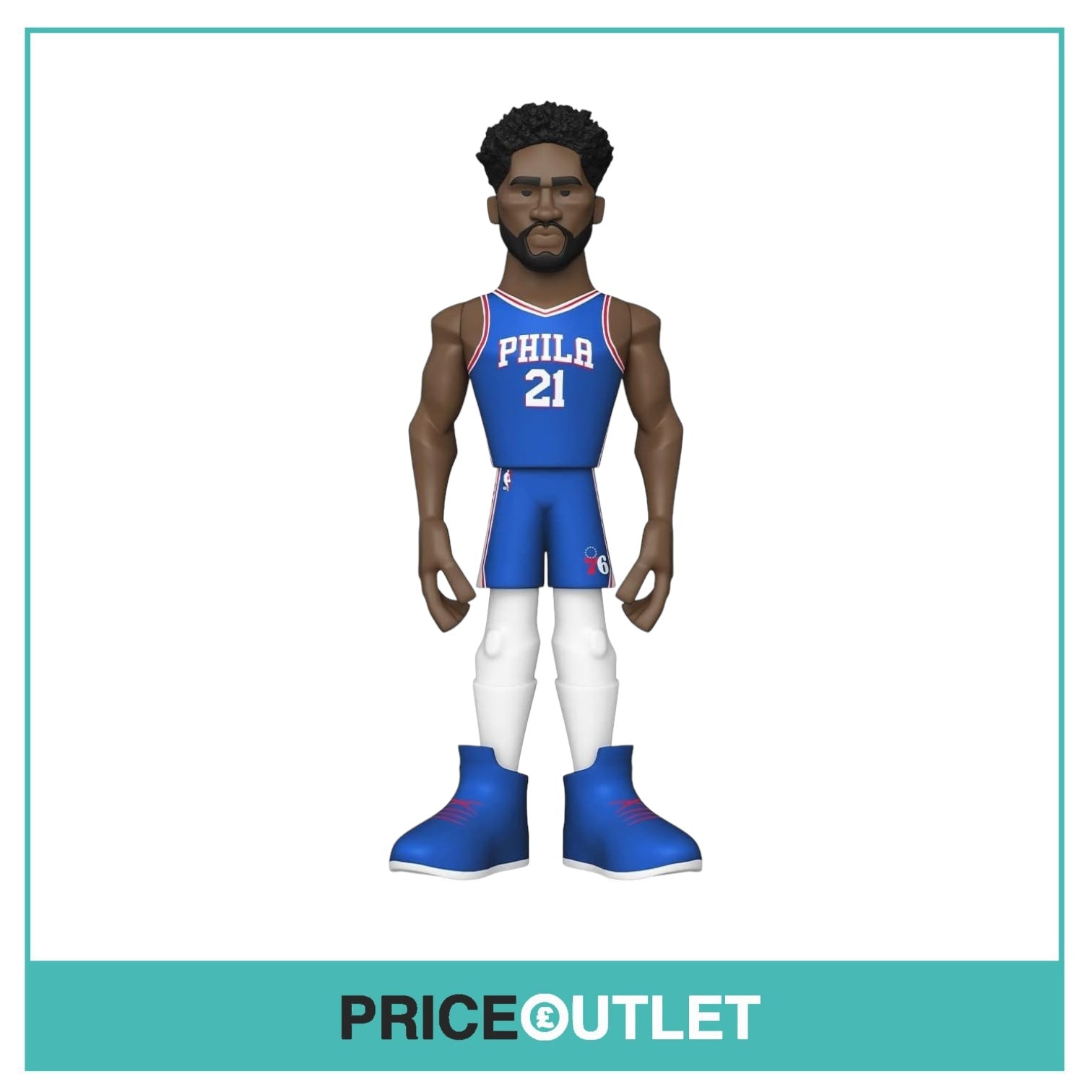 Funko Gold - Joel Embiid - 12" Premium Vinyl Figure - Brand New Sealed