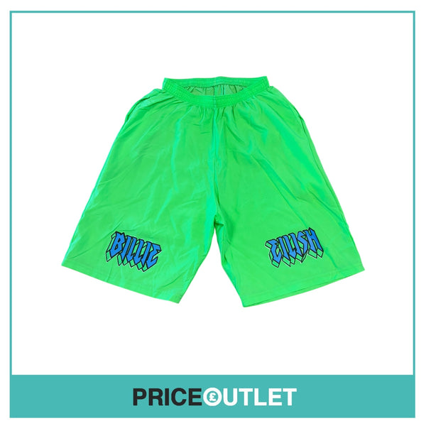 Billie Eilish When We Fall Asleep Tour Green Shorts - XXL