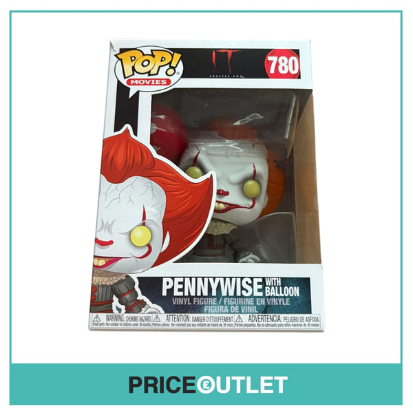 Funko - Movies - Pennywise W/ Balloon #780 (Slightly Damaged)