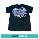 Olivia Rodrigo GUTS Tour London Merch. - L "spill ur GUTS in london" Black T-shirt