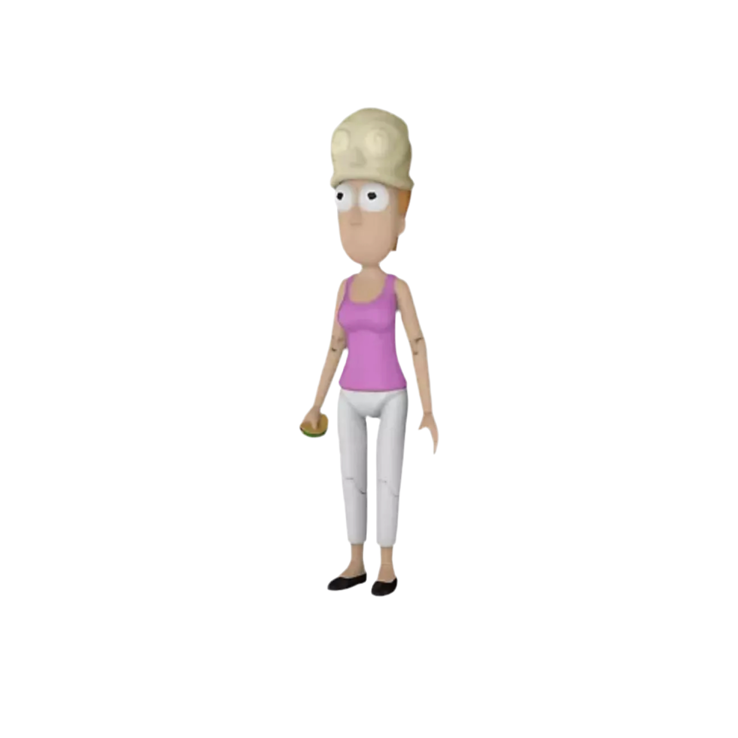 Action figure for 'Summer' from 'Rick and Morty' on a white background