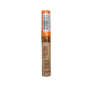 Concealer stick with orange cap and visible branding on a white background