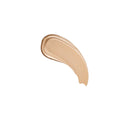 Beige makeup swatch on a white background