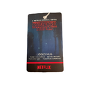 Stranger Things Netflix mug packaging on a white background