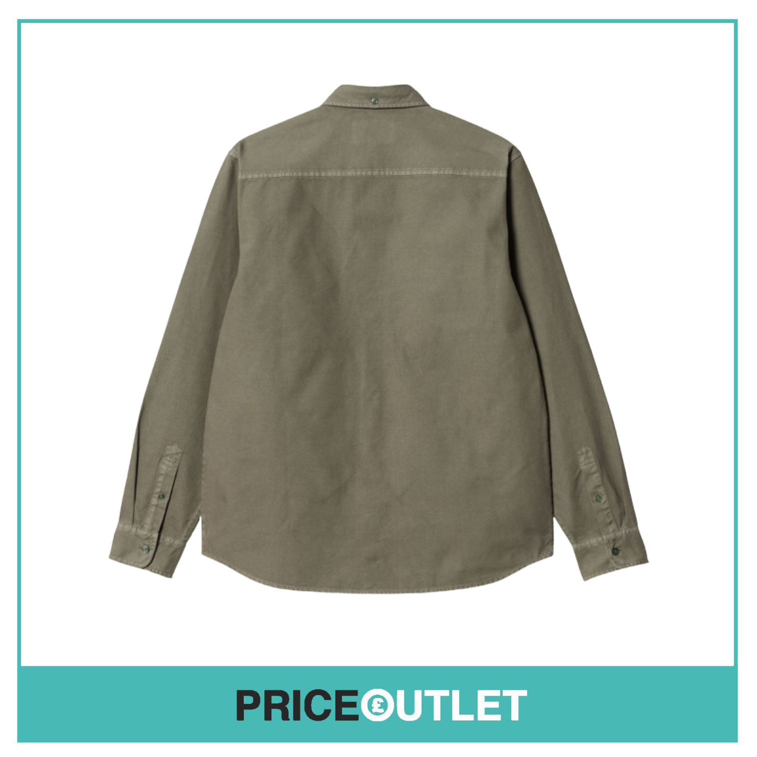 Carhartt WIP L/S Madison Fine Cord Shirt - Yucca / White - XXL - BRAND NEW WITH TAGS