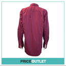 Dover Street Market - Mens Burgundy Upside Down Logo Shirt - Size L - BRAND NEW WITH TAGS
