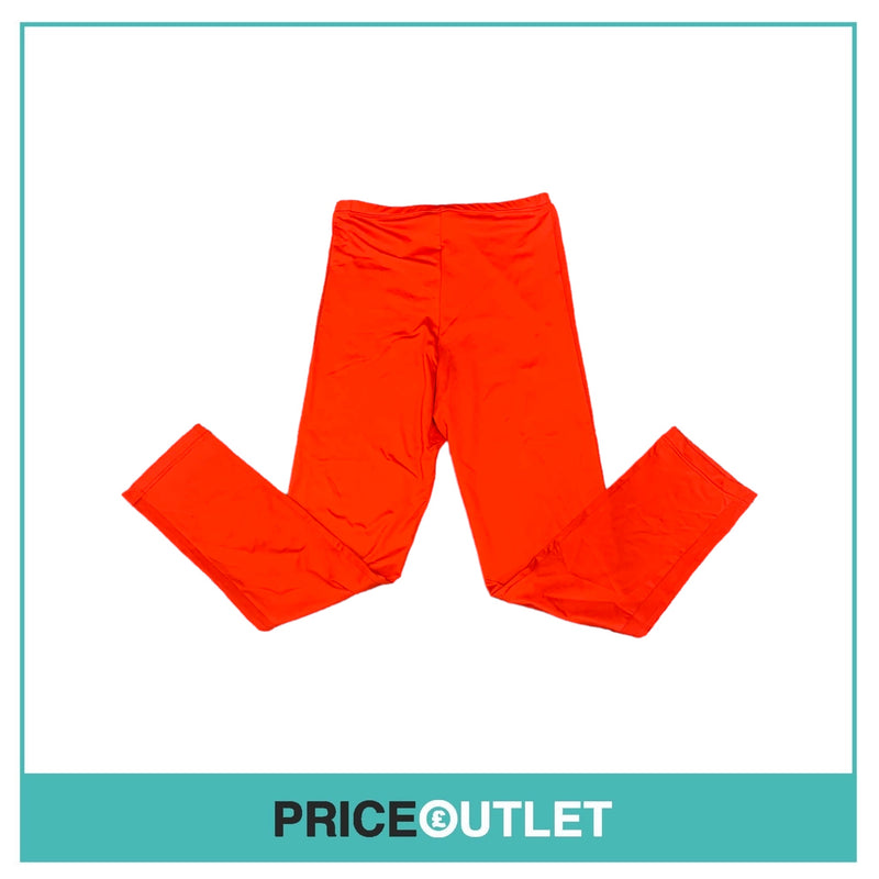 Comme des Garçons - Red Pants With Mesh Trim - BRAND NEW WITH TAGS