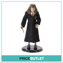 The Noble Collection Bendyfigs Hermione Granger 19cm Harry Potter Bendable Toy