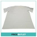 Leeds United football club - plain beige fast tee (3xl)