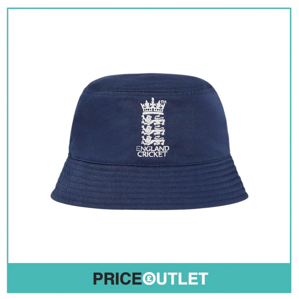 Castore - England Cricket - ECB Training Bucket Hat - One Size - Brand New (blue)