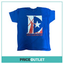 Elton John - yellow brick road farewell tour (netherlands) blue tee (medium)